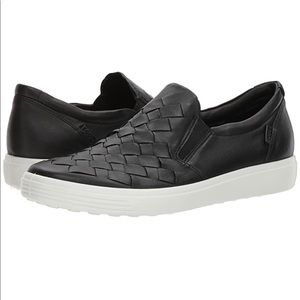 ECCO Soft 7 Woven Slip on Sneakers
